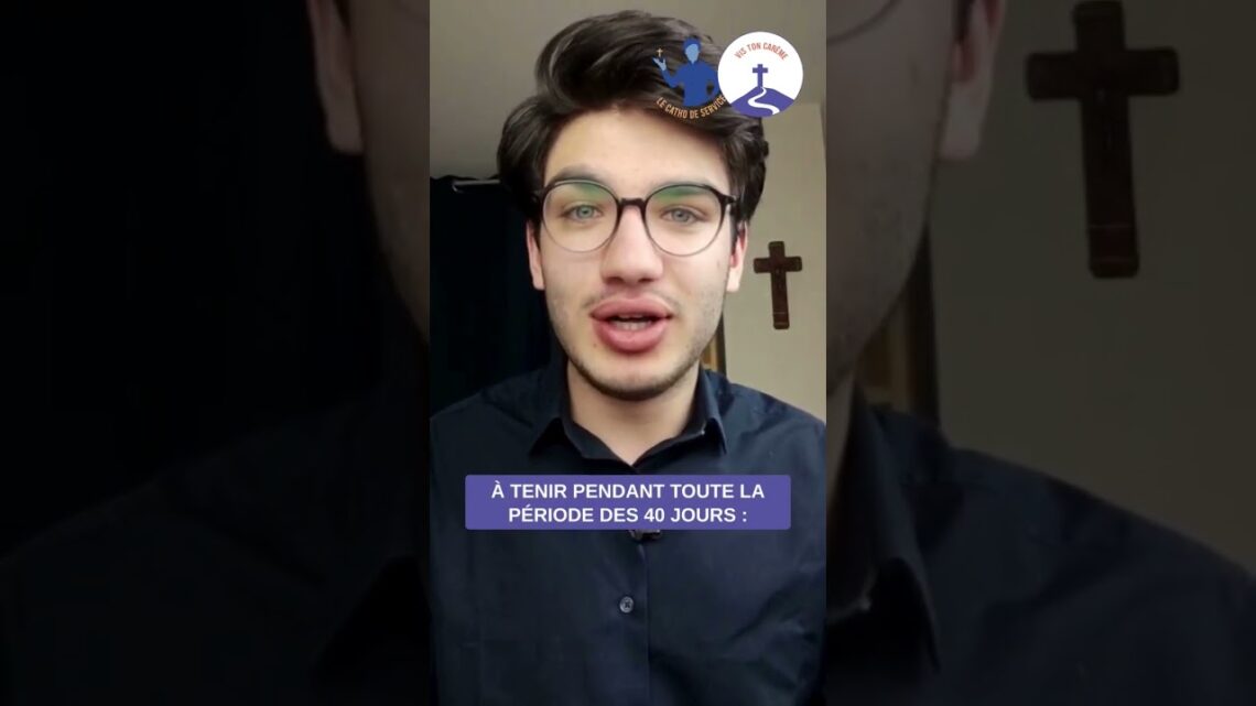 Des tips pour le Carême ! #catholique