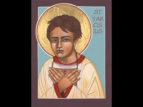 Le martyre de saint Tarcisius de Rome, martyr au service de l’eucharistie (263-275) /