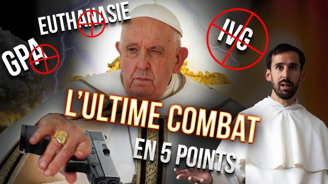 Le  texte du pape qui va MARQUER l'Église : dignitas infinita (la dignité infinie de l'homme).