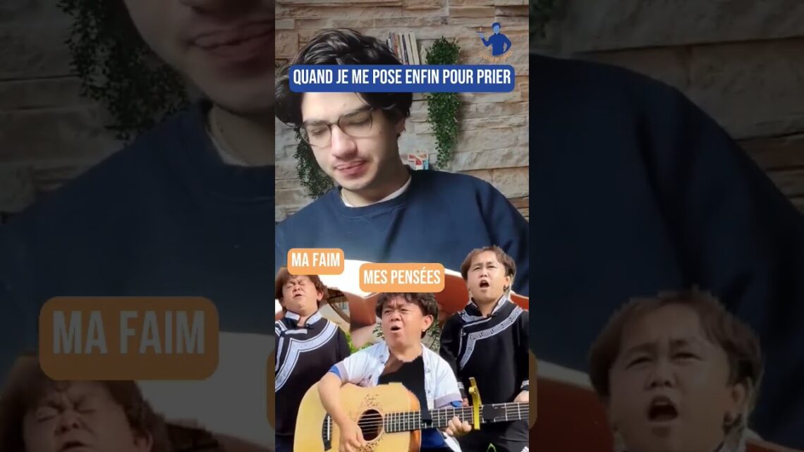 Les trois qui tournent en boucle dans ma tête 😮💨😂 #humour #priere #pensées #difficile #imagination
