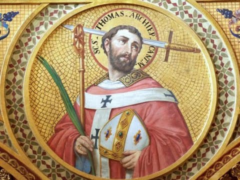 La vie de saint Thomas Becket, Archevêque de Cantorbéry, Martyr (1117-1170), par Arnaud Dumouch /