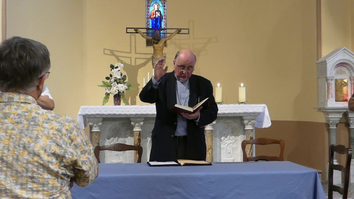 Bénédiction Boutique solidaire paroissiale - Visite pastorale Notre Dame de la Clape