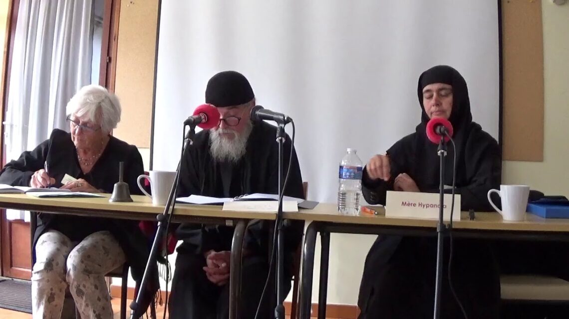Ecologie : Conférence de Mère Hypendia et Pere Theotokis "Vie consacrée et conversion écologique"