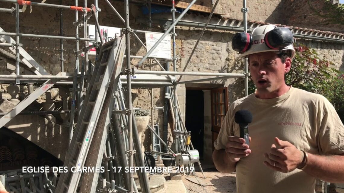 Eglise des Carmes - travaux septembre 2019