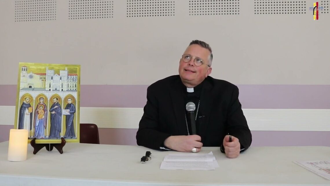 Témoignage de Mgr Valentin au Conseil Synodal Diocésain à Fontcouverte