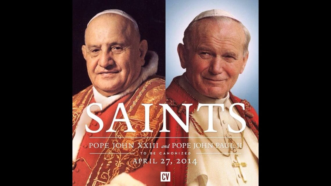 Pourquoi les canonisations ensemble des saints Jean XXIII et Jean-Paul le grand ?