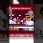3 questions sur le pape