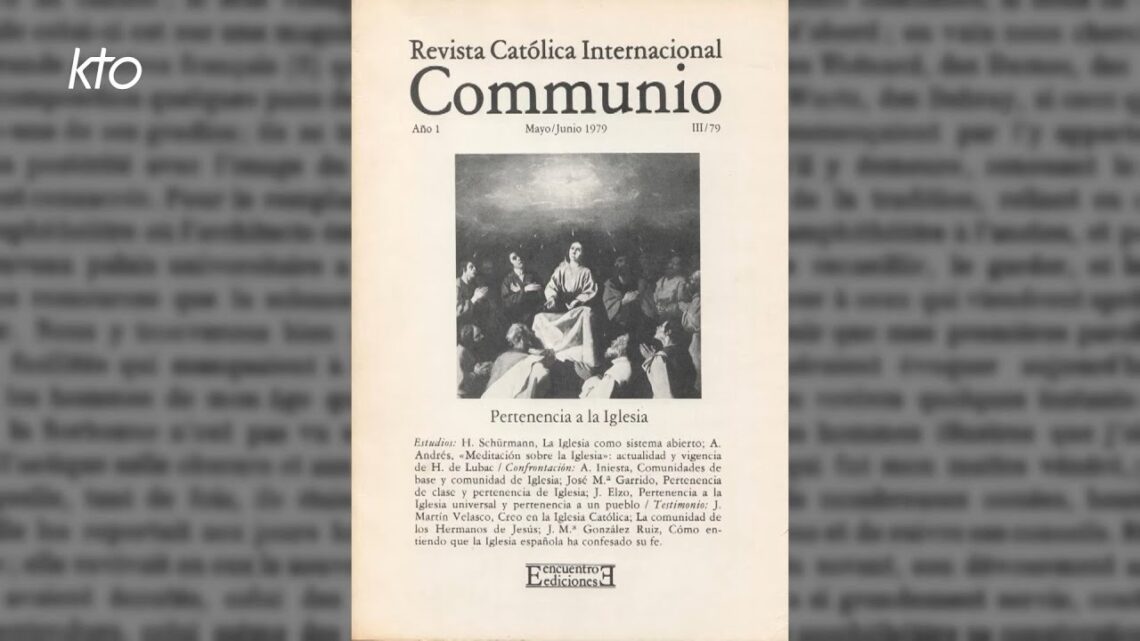 Communio, une histoire de l'Église contemporaine