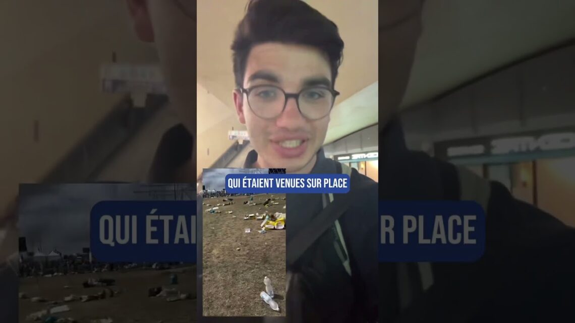 Déchets après le jubilé des jeunes : réaction
