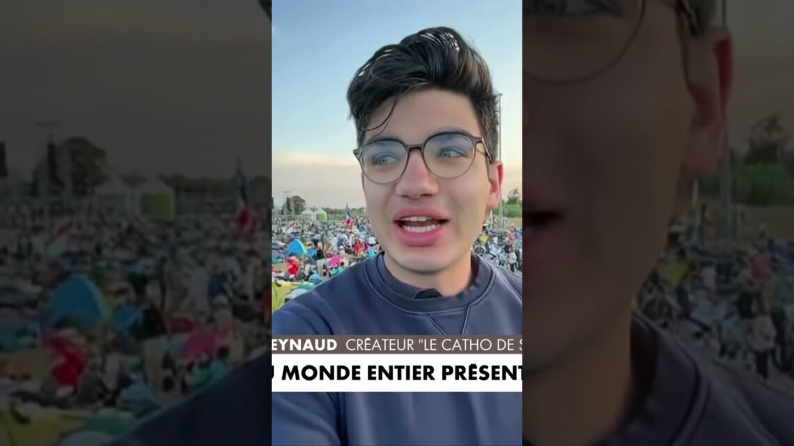 La veillée avec le pape