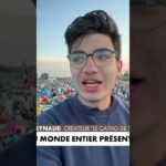 La veillée avec le pape