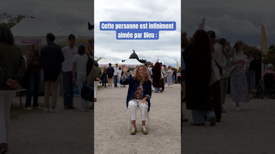 Cette personne est aimée par Dieu